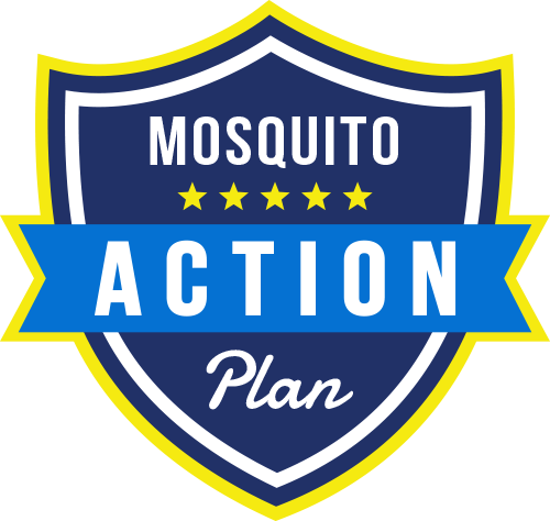 Mosquito action plan badge