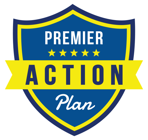 Premier Action plan badge