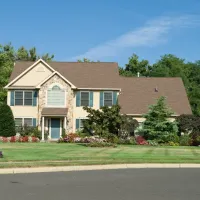 home in a cul de sac